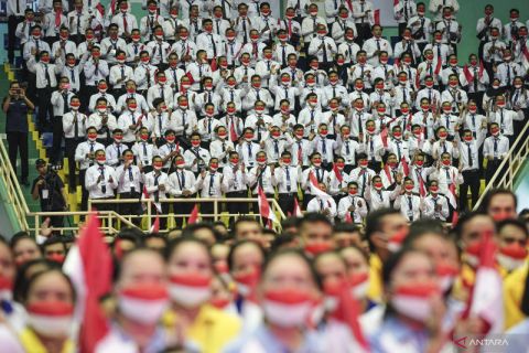 Pelepasan calon Pekerja Migran Indonesia