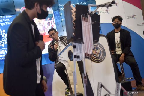 Menparekraf terima R2045 Indonesia Robotic Team