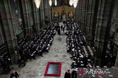 Jelang pemakaman Ratu Elizabeth II di Windsor