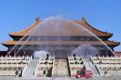 Kota Terlarang gelar latihan pencegahan kebakaran