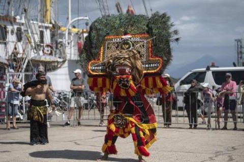 Open Ship KRI Bima Suci Di Cairns Australia