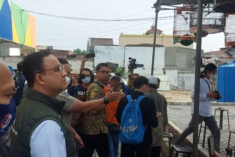 Anies resmikan renovasi empat pasar tradisional di Jakarta