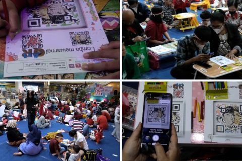 Eksplorasi seni dalam lomba mewarnai kode batang di Kota Malang