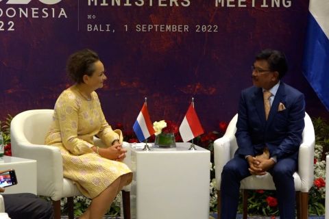 Menkominfo temui 12 delegasi DEWG G20 bahas peningkatan kerja sama