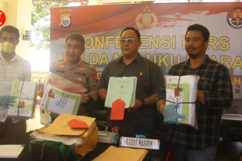Polda Malut tetapkan 4 tersangka pemalsuan dokumen sertifikat tanah