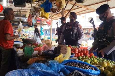 Polres Lhokseumawe pantau harga bahan pokok di pasar