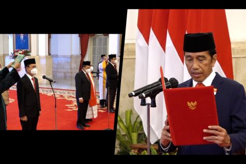 Presiden lantik lima anggota DKPP unsur tokoh masyarakat