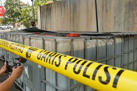 Polres Temanggung ungkap penimbunan ribuan liter solar bersubsidi
