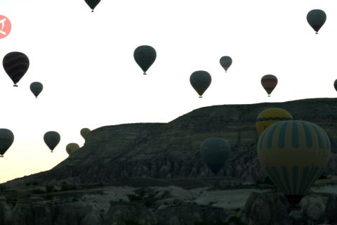 Gunung berapi Cappadocia di Turki catatkan rekor tertinggi pengunjung