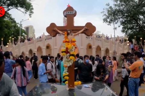 Sempat absen dua tahun, Mount Mary Fair digelar kembali di Mumbai