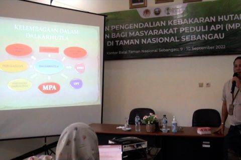 Pelatihan dan penyegaran MPA di Taman Nasional Sebangau