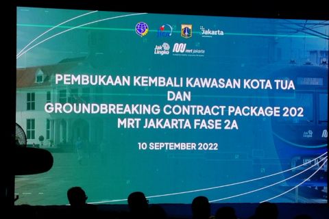 Pembangunan MRT CP 202, Menhub dukung kota tingkatkan angkutan massal