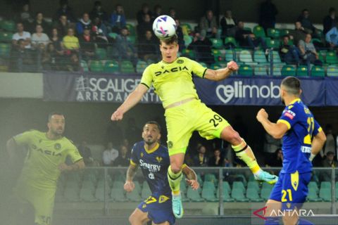 Liga Italia: Udinese kalahkan Hellas Verona 2-1