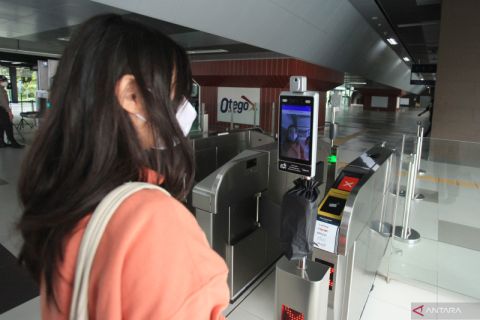 Uji coba tiket berbasis pengenalan wajah di stasiun MRT ASEAN