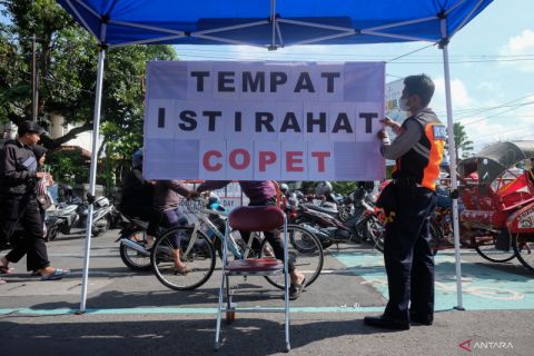 Tempat istirahat copet di CFD Solo