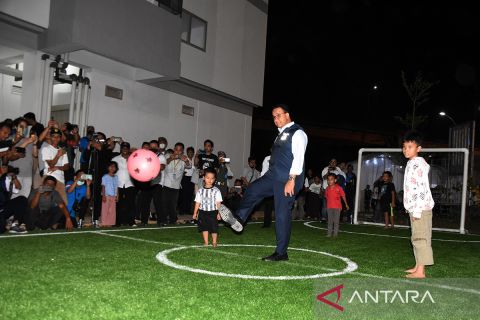 Anies resmikan Kampung Susun Bayam