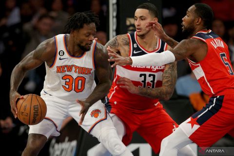 Pramusim NBA: New York Knicks kalahkan Washington Wizards ​​​​​​​ 105 - 89