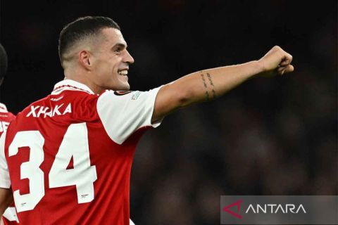 Gol Xhaka tumbangkan PSV Eindhoven