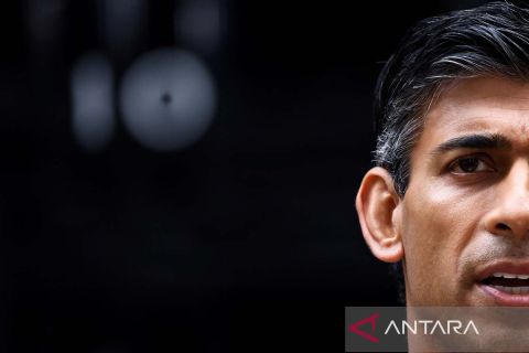 PM Inggris Rishi Sunak sampaikan konferensi pers