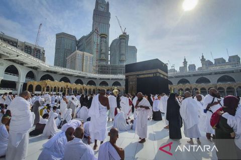 Ibadah umroh di Masjidil Haram