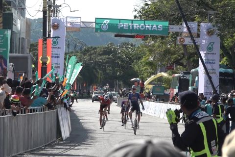 Bax Sjoerd rajai etape 7 Le Tour de Langkawi 2022