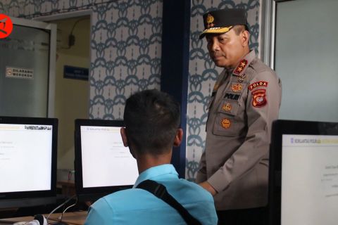 Cegah pungli, Kapolda Kalbar sidak Satpas Polresta Pontianak