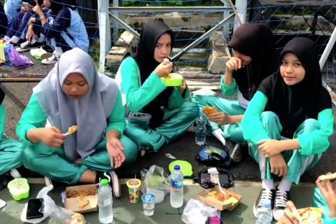 Dinas Kesehatan ajak siswa sarapan dan minum vitamin