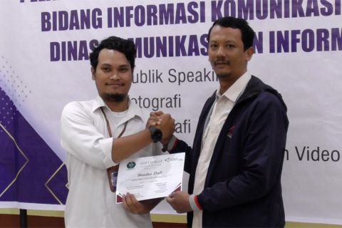Diskominfo Kota Sibolga tingkatkan kompetensi tim melalui pelatihan