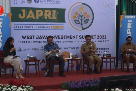 Jabar tawarkan 32 proyek bagi investor pada WJIS 2022