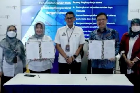 Kemenparekraf-Tokopedia perkuat ekosistem ekonomi digital UMKM