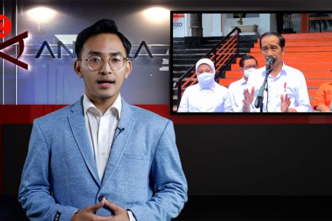 Presiden serahkan bansos hingga pengamanan siber KTT G20