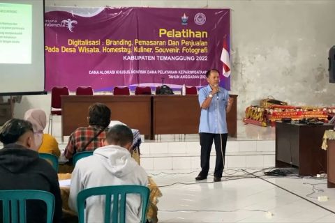 Pelaku wisata desa di Temanggung ikuti pelatihan digitalisasi