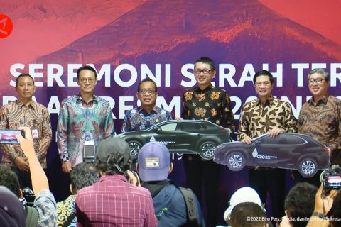 Pemerintah terima 143 unit mobil listrik dari Toyota untuk G20