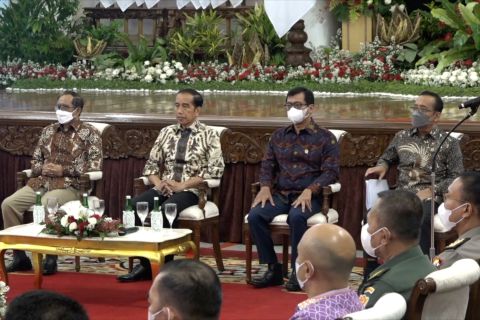 Presiden Jokowi minta Lemhannas buat kajian cepat antisipasi krisis