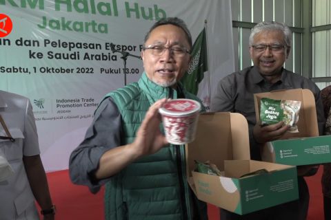 Resmikan UMKM halal Hub, Mendag Zulhas ingin produk UMKM mendunia