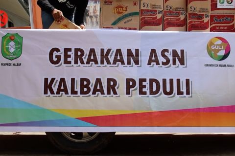 Pemprov Kalbar salurkan 1.900 paket sembako untuk korban banjir