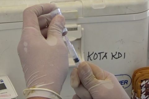 Stok habis, pelayanan vaksinasi COVID-19 di Kota Kendari ditunda