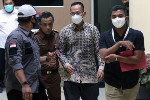 Sidang dakwaan kasus suap Universitas Lampung