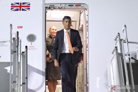 PM Inggris tiba di Bali