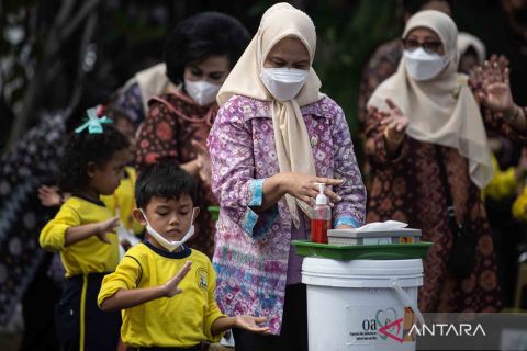 Ibu Iriana Joko Widodo melakukan kunjungan kerja ke Palembang, Sumatera Selatan