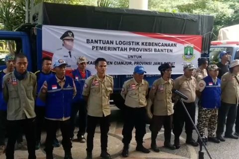 Banten kirim relawan dan bantuan logistik untuk korban gempa Cianjur