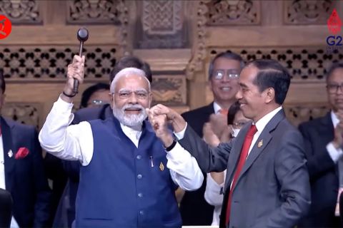 Indonesia serahkan kepemimpinan KTT G20 2023 kepada India