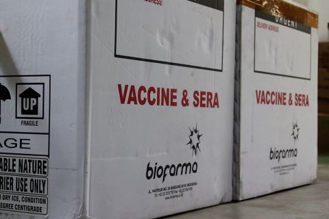 Kalbar terima 63 ribu dosis vaksin COVID-19 dari Kemenkes RI