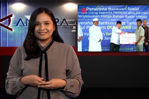 Pembagian bansos nelayan jambi hingga gerhana bulan