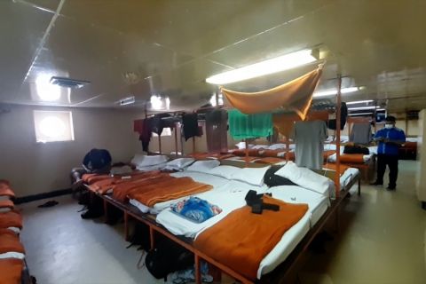 KM Tatamailau jadi hotel terapung gratis Sail Tidore 2022