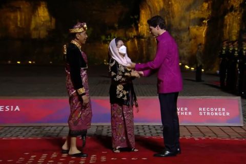 Pemimpin & delegasi KTT G20 bersantap malam di TB GWK