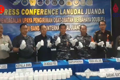 Petugas gagalkan penyelundupan 34 kg pil koplo lewat Bandara Juanda