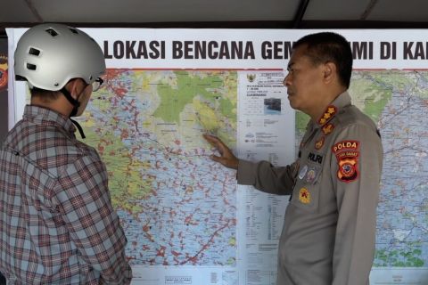Polisi jamin keamanan barang berharga pengungsi gempa Cianjur