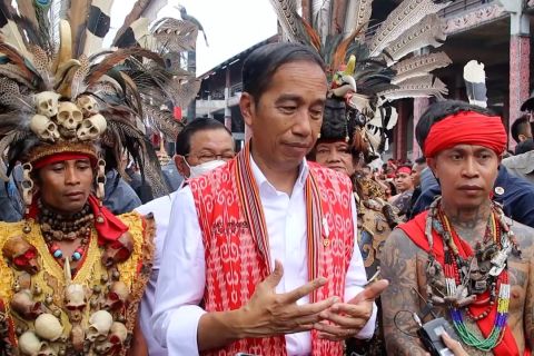 Presiden Jokowi: Keberagaman budaya sumber kekuatan Indonesia