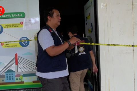 Puslabfor gelar olah TKP kebakaran Bappelitbang Kota Bandung